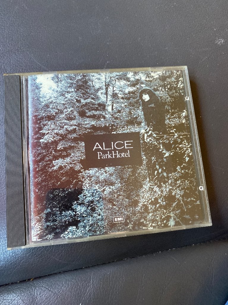 Alice - Park Hotel CD (1986), Inclusief doosje, Ophalen of Verzenden, Zo goed als nieuw, Poprock