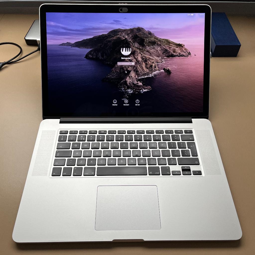 Apple MacBook Pro 15-inch (medio 2012) model A1398, Gebruikt, 8 GB, 512 GB, 4 Ghz of meer