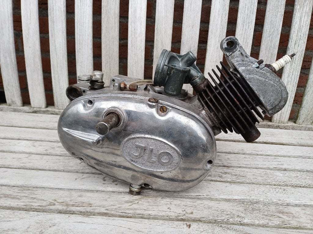 JLO G50 blok opknapper of voor onderdelen is niet compleet, Fietsen en Brommers, Brommeronderdelen | Oldtimers, Ophalen of Verzenden
