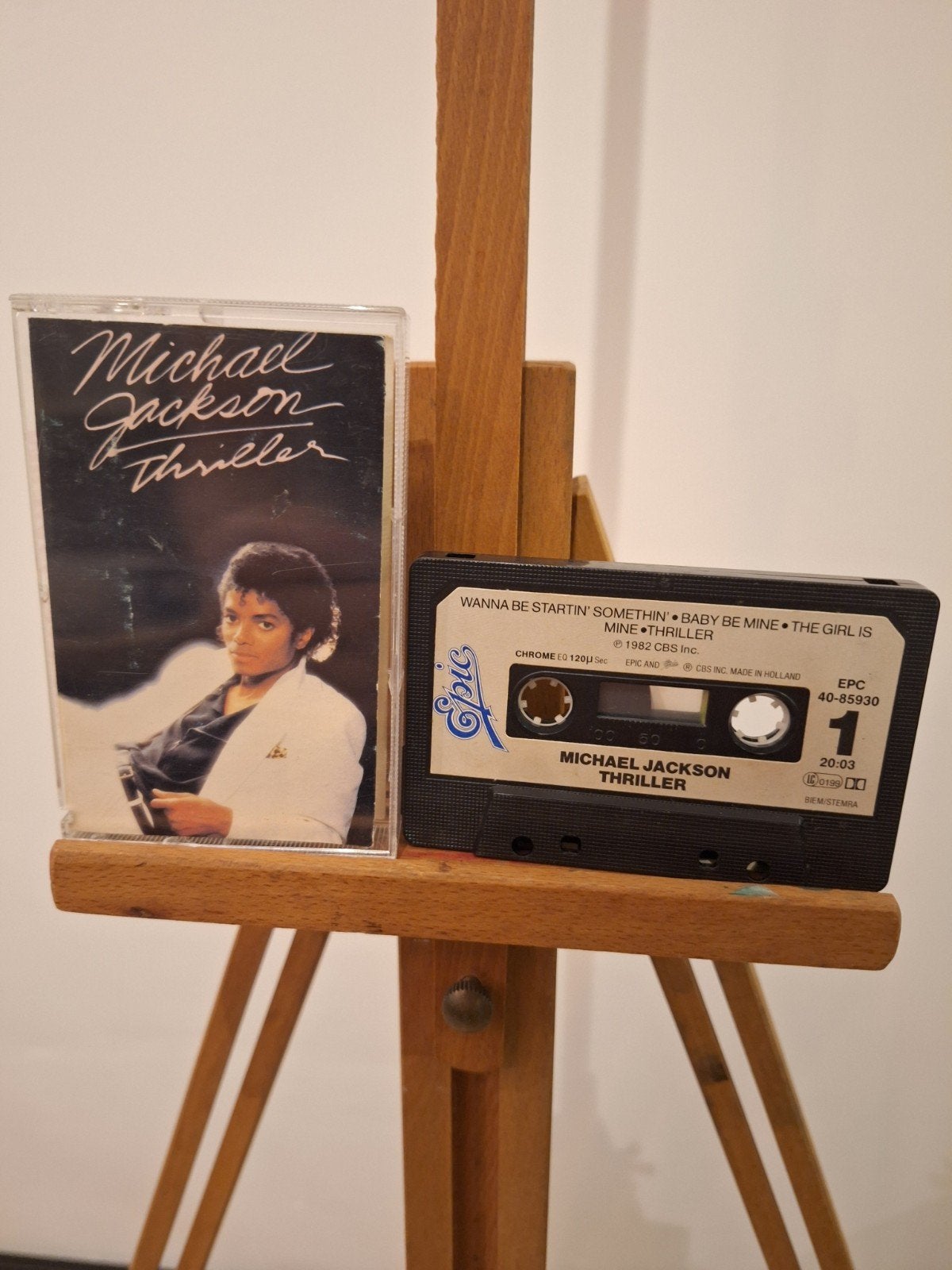 Michael Jackson - Thriller Cassettebandje, Cd's en Dvd's, Cassettebandjes, Gebruikt, 1 bandje, Ophalen of Verzenden, Origineel