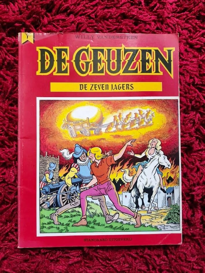 De Geuzen – De zeven jagers stripboek, Eén stripboek, Ophalen of Verzenden, Gelezen