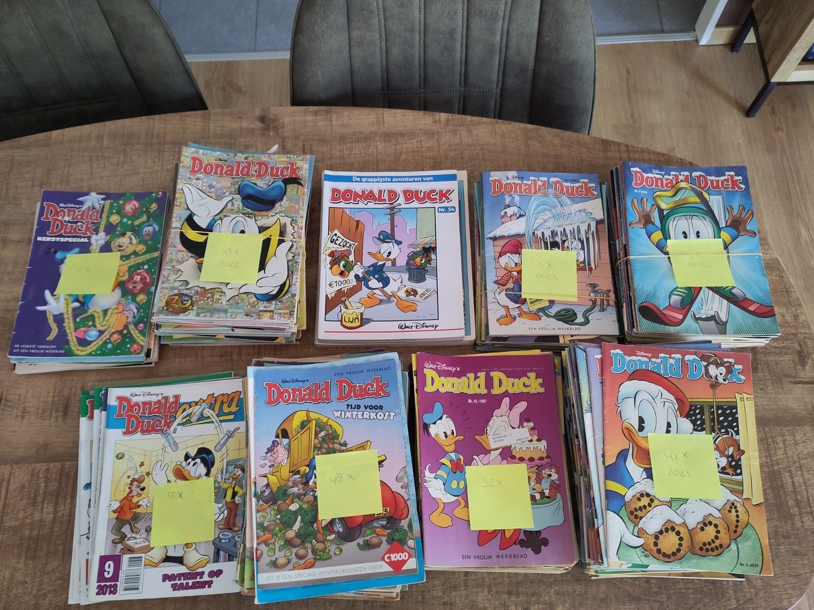 Veel Donald Ducks, Boeken, Stripboeken, Meerdere stripboeken, Ophalen, Gelezen