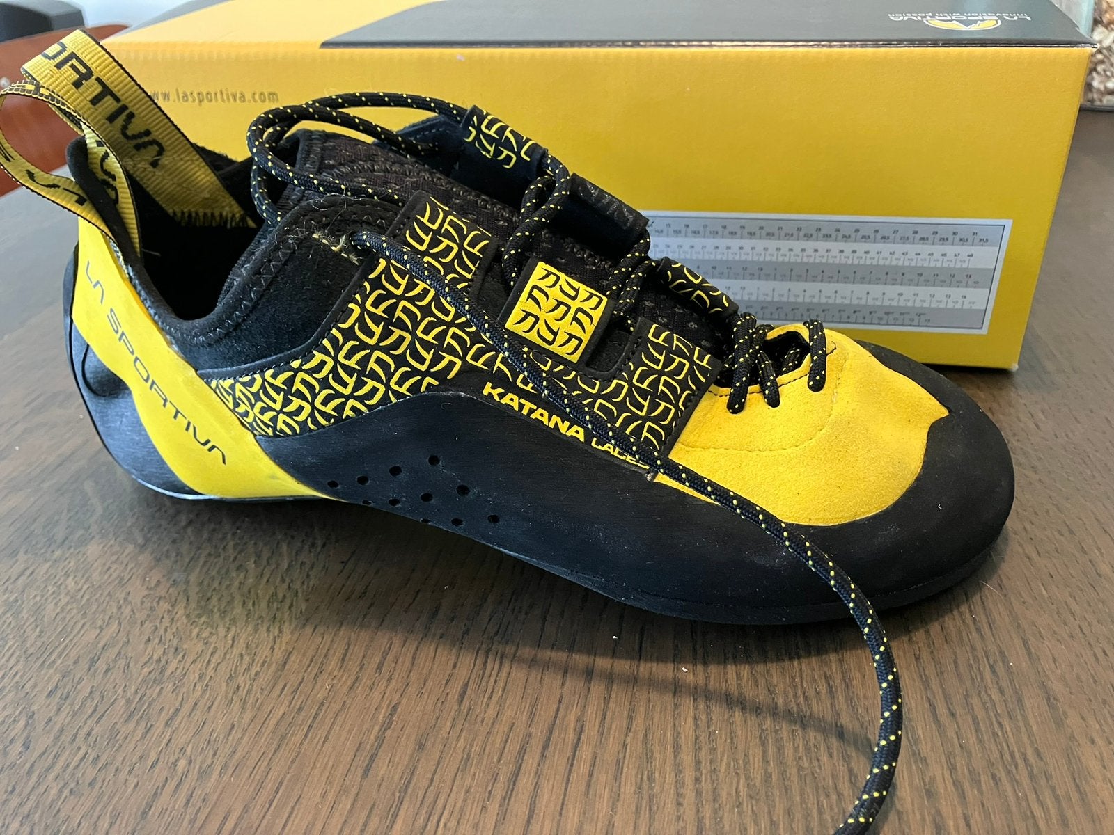 La sportiva katana laces 44,5, Ophalen of Verzenden, Zo goed als nieuw, Klimsportschoenen