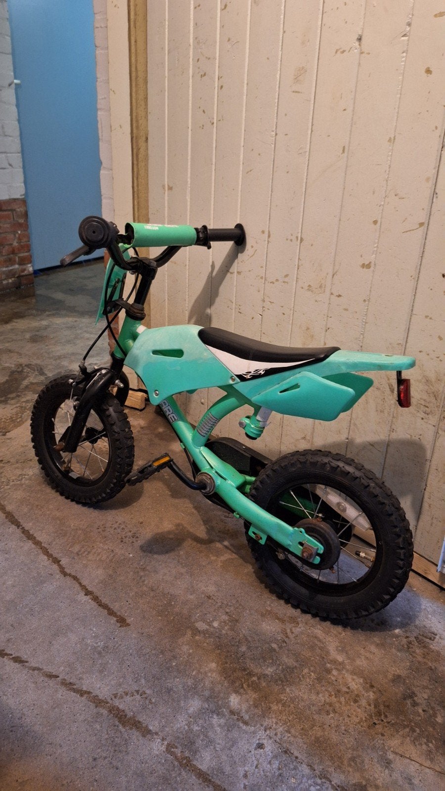 fiets 12 inch, Ophalen