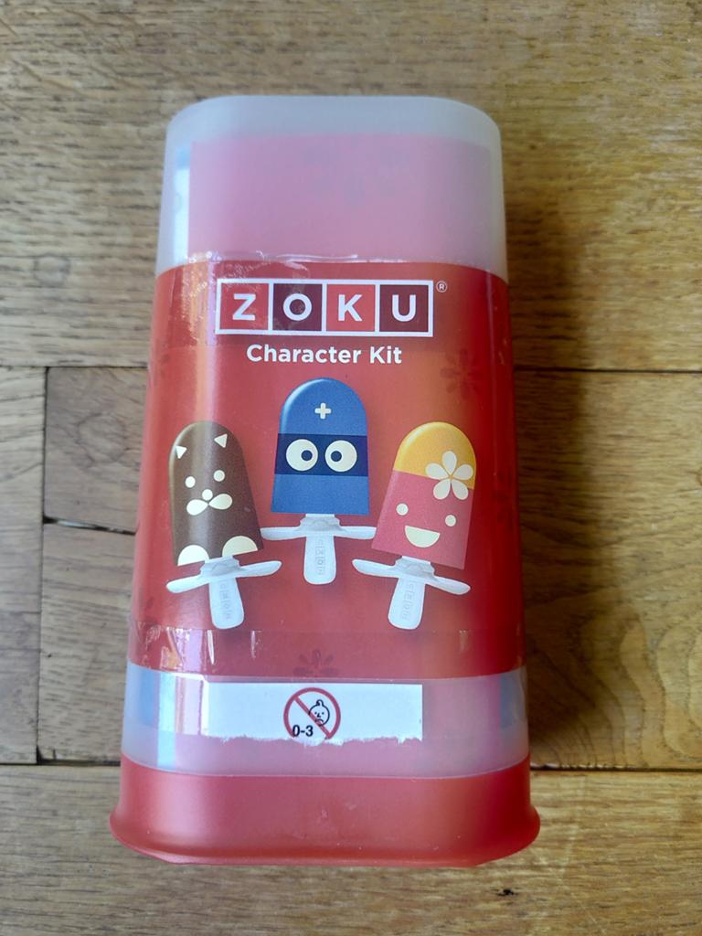 Zoku ijsmaker karakter set om je ijsje te versieren, Ophalen of Verzenden, Zo goed als nieuw