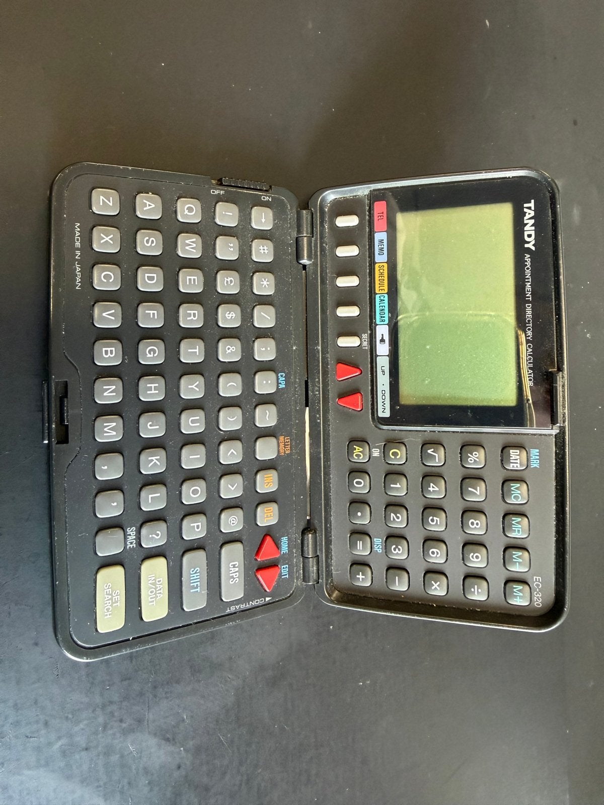 Oude digitale agenda Tandy, Ophalen of Verzenden, Computers en Rekenmachines