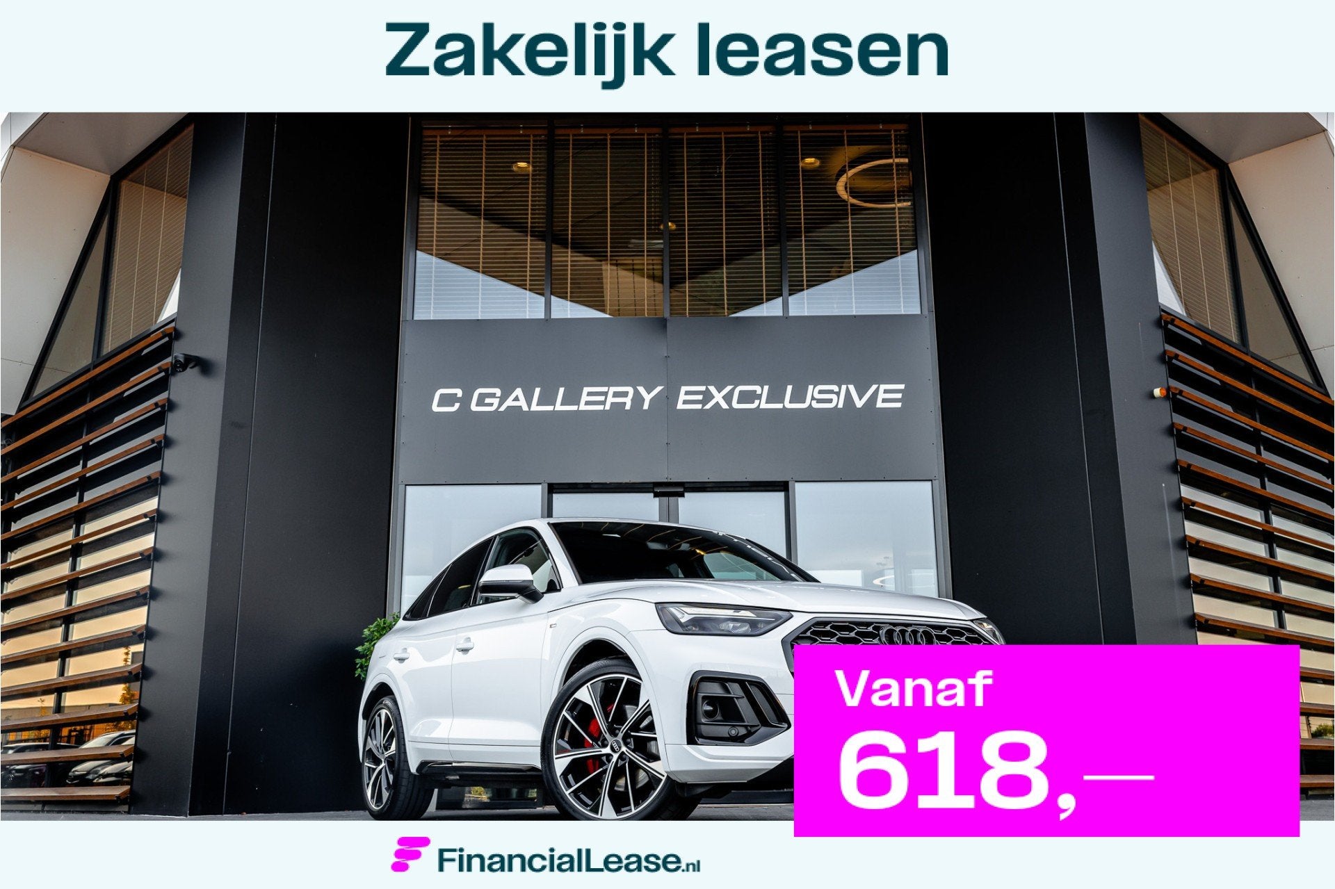 Audi Q5 Sportback 50 TFSI e S edition Competition - S Line |, Automaat, Gebruikt, Wit, Bedrijf