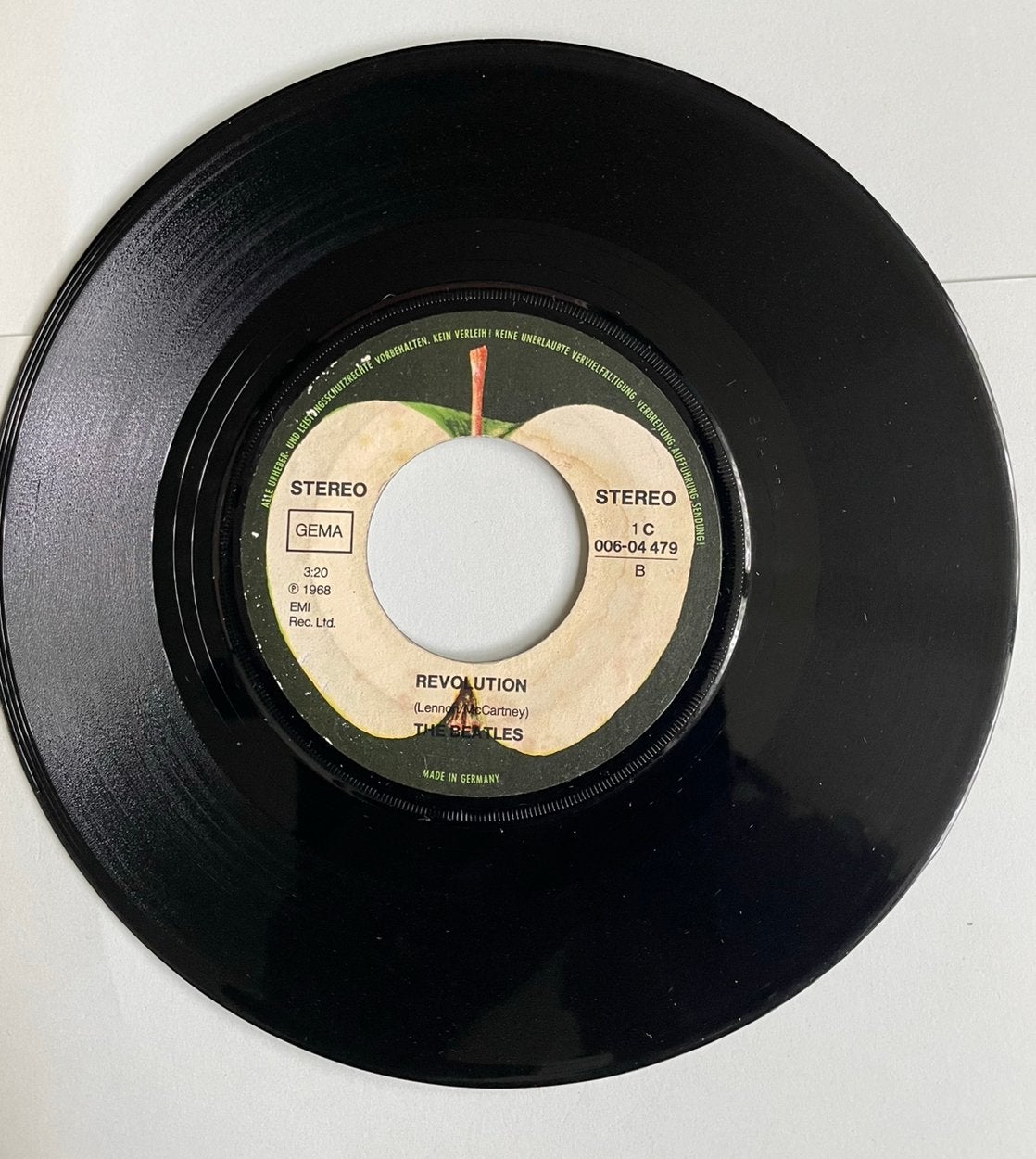 The Beatles - Hey Jude / Revolution (Single, 1968), Gebruikt, Originele persing, 7 inch, Single