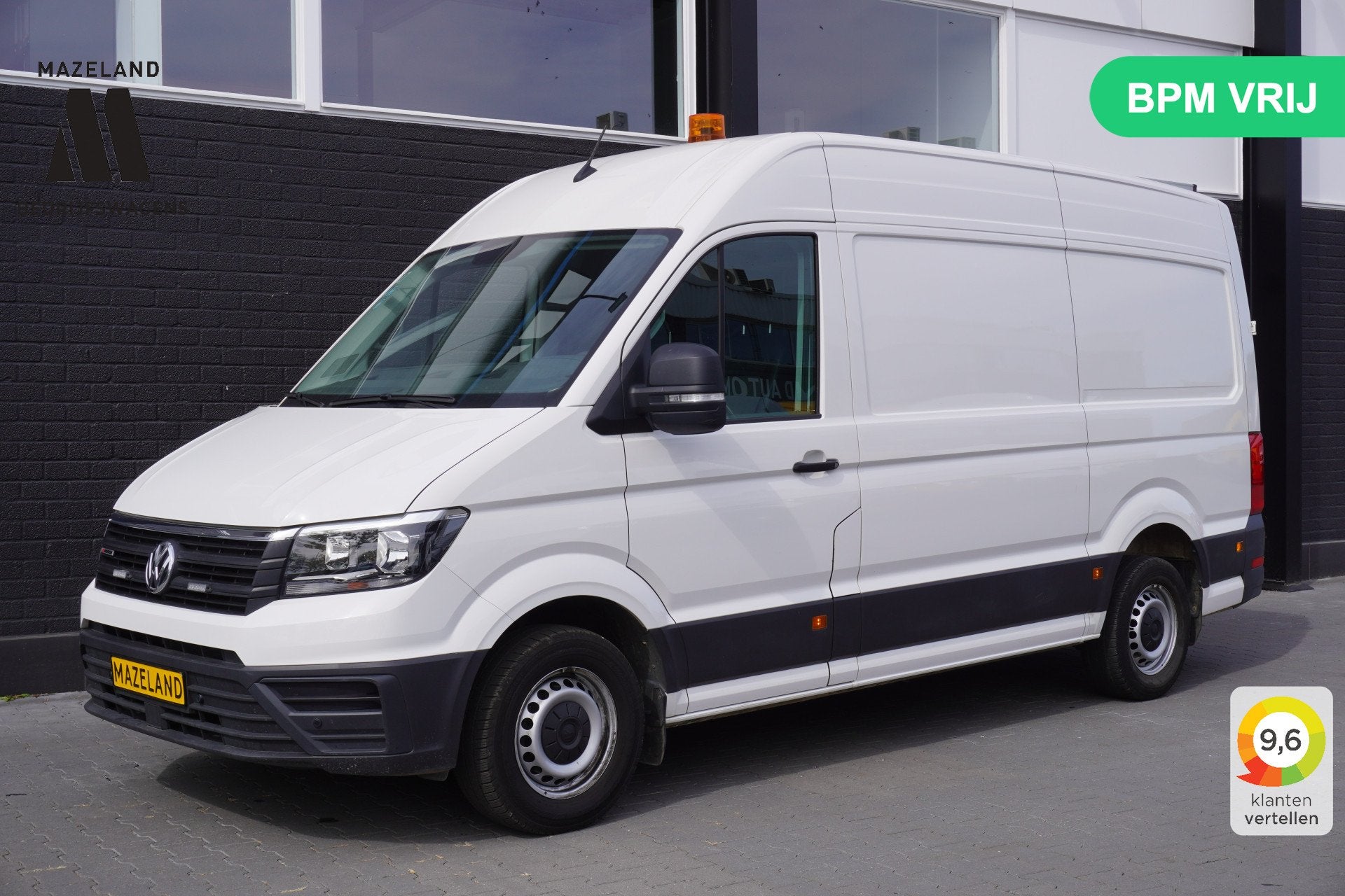 Volkswagen Crafter 2.0 TDI L3H3 4Motion EURO 6 - Airco - Cru, Gebruikt, Zwart, 4 cilinders, Volkswagen