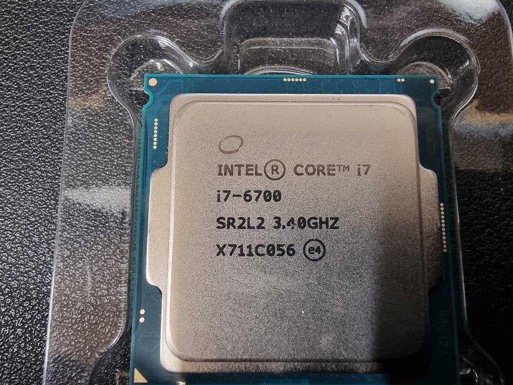 i7 6700 3.40Ghz tot turbo 4.00Ghz 6the generatie getest, Computers en Software, Processors, LGA 1151, 4-core, Ophalen of Verzenden