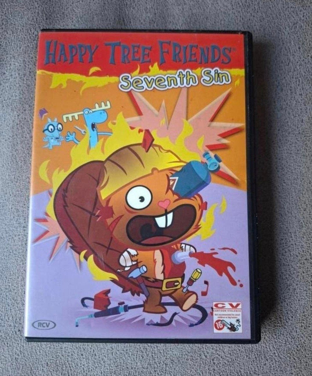 Happy Tree Friends: Seventh Sin DVD (16+), Vanaf 16 jaar, Ophalen of Verzenden, Gebruikt, Inclusief doosje