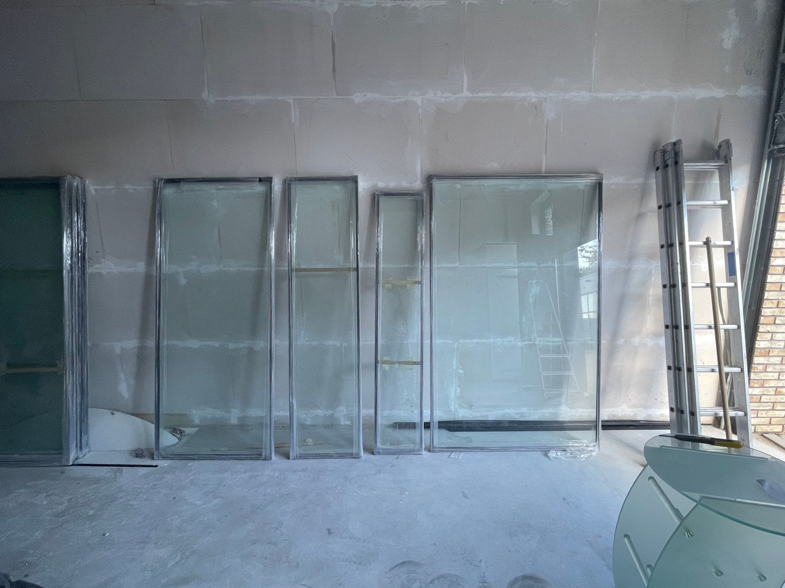 GRATIS Glas platen / panelen in diverse maten, Ophalen, Zo goed als nieuw, Minder dan 80 cm, Glasplaat