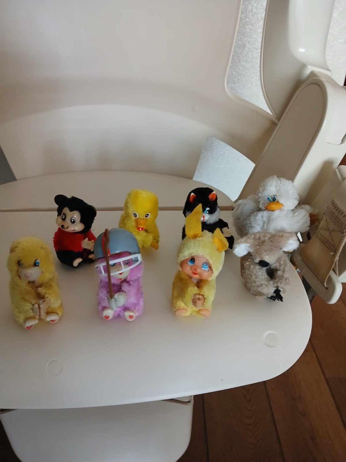 Verschillende Knijppoppetjes, Mickey Mouse,Care bear., Ophalen of Verzenden, Gebruikt