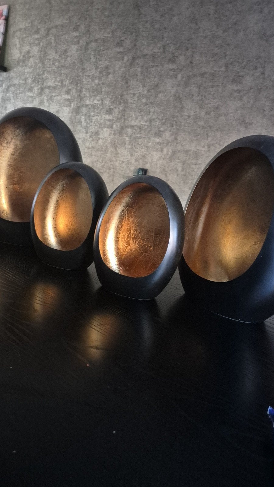 windlicht ei, Ophalen, Goud, Windlicht