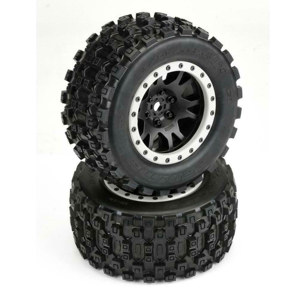 Badlands MX43 Pro-Loc All Terrain Tires (2) Mounted on Impul, Ophalen of Verzenden