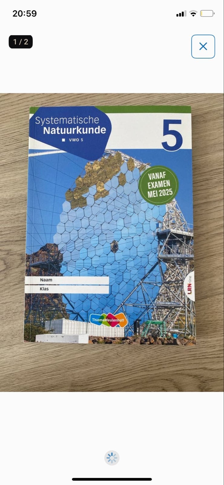 Systematische Natuurkunde VWO 5 - ThiemeMeulenhoff, Boeken, Schoolboeken, Ophalen of Verzenden, Zo goed als nieuw, VWO, Natuurkunde