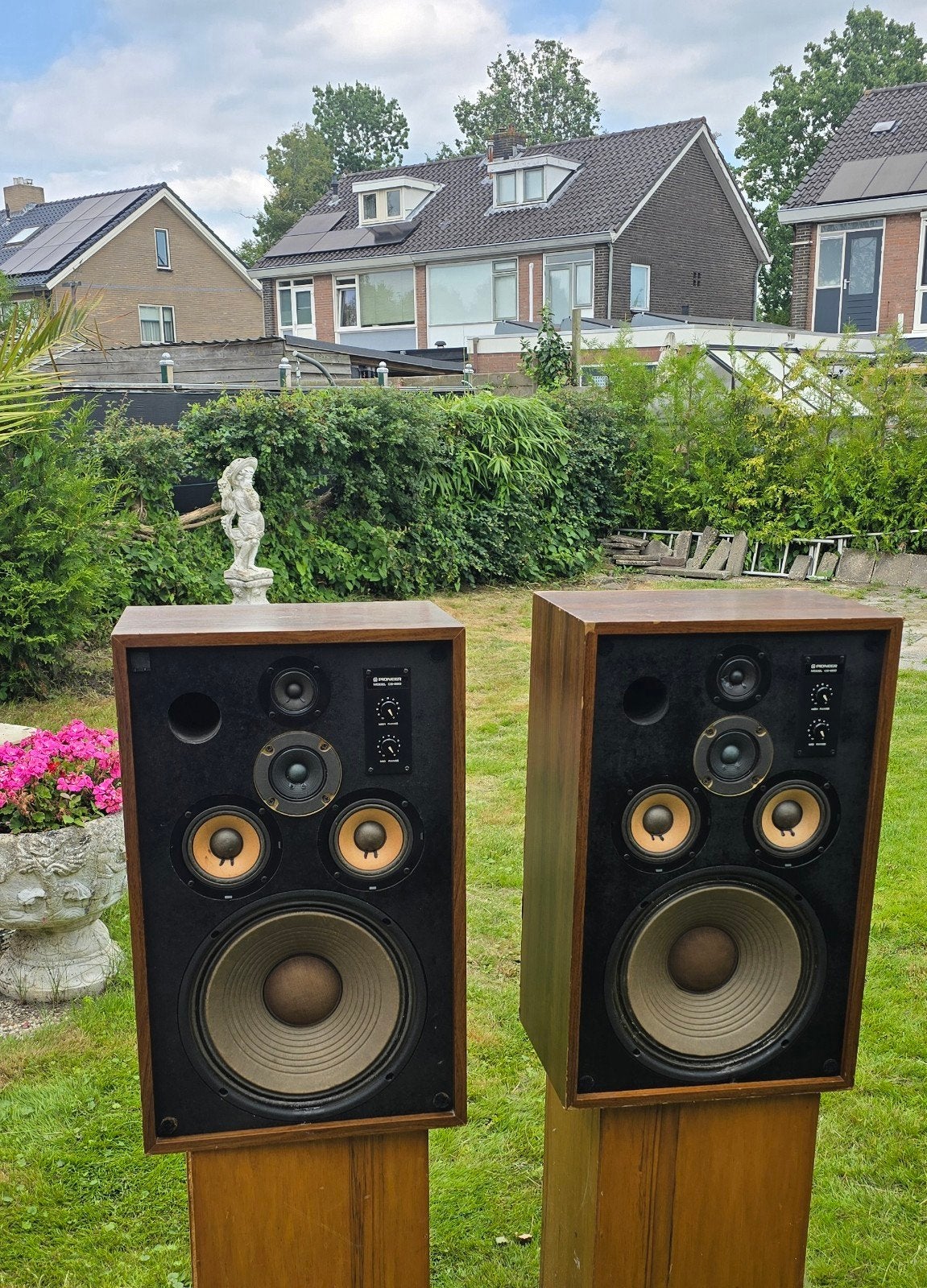 Pioneer CS-820 Vintage Luidsprekers - Krachtig Geluid, Vloerstaande luidspreker, Gebruikt, Ophalen of Verzenden, 60 tot 120 watt