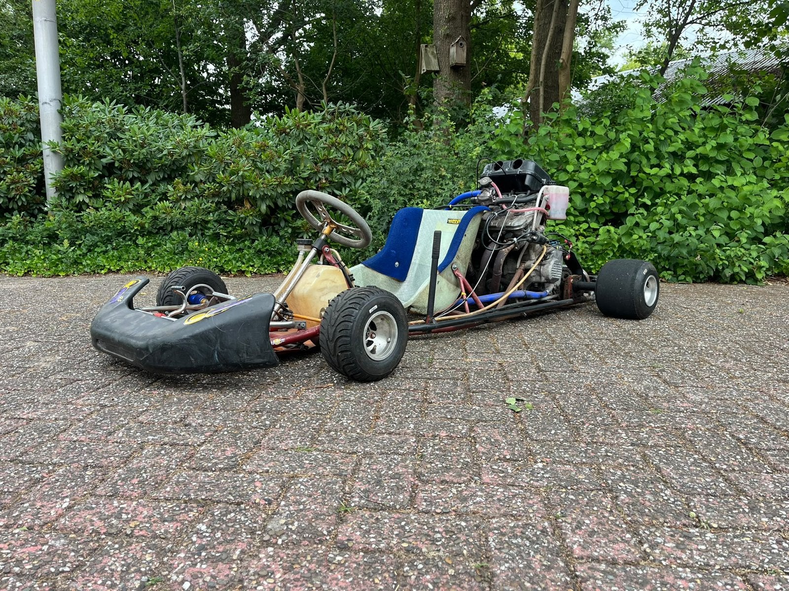 Honda Kart 600cc met extra onderdelen, Ophalen of Verzenden, Gebruikt, Kart