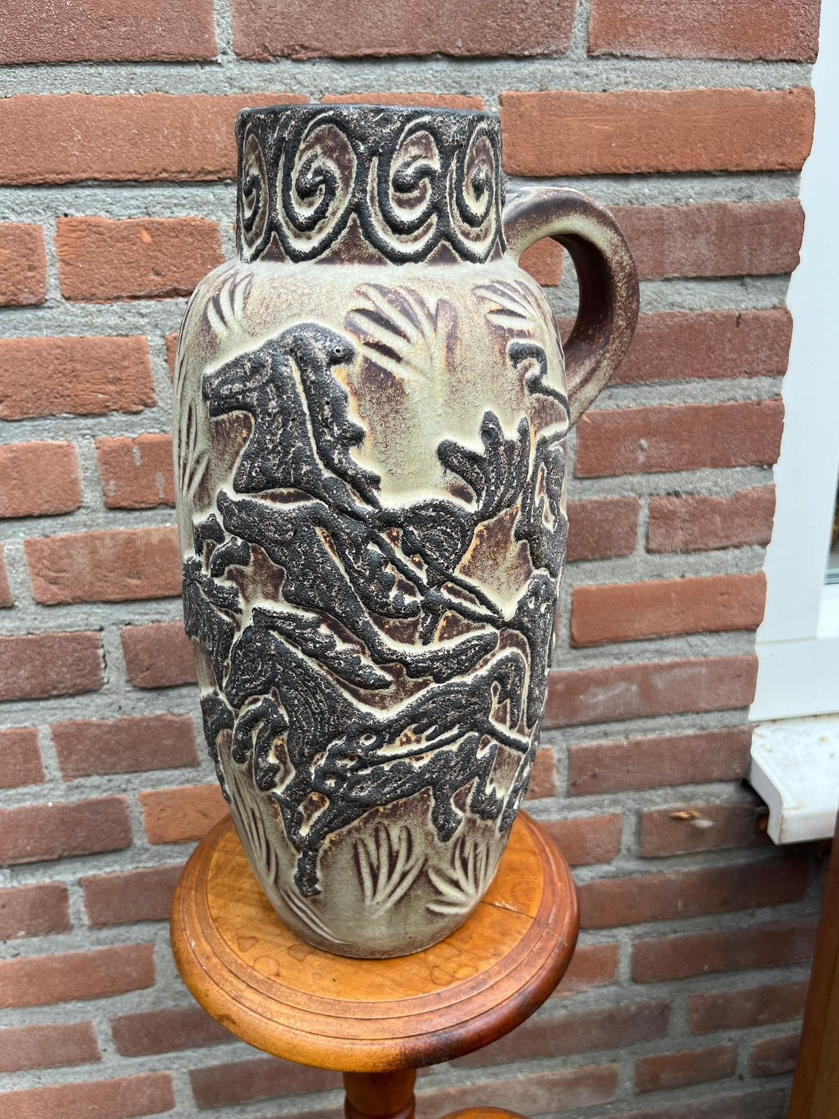 Vintage west germany paardenvaas, Ophalen of Verzenden, Zo goed als nieuw