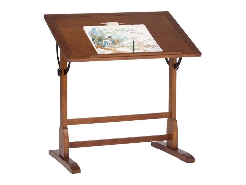 tekentafel en kruk, Ophalen, Gebruikt, Minder dan 130 cm