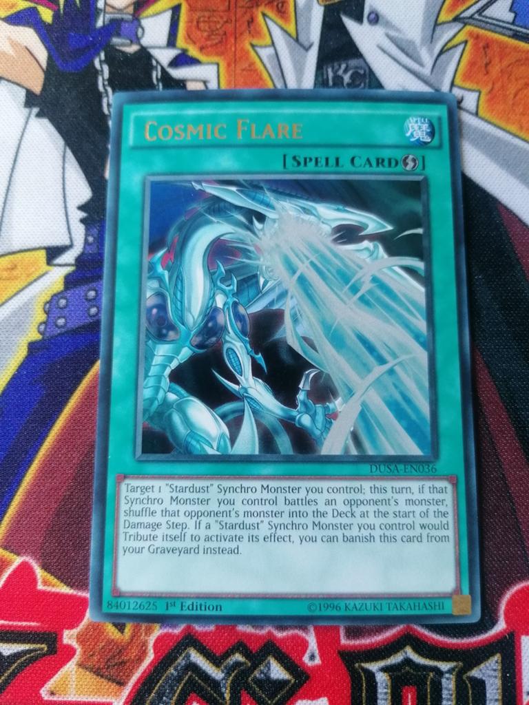 Cosmic Flare - Ultra Rare DUSA - Yu-Gi-Oh, Ophalen of Verzenden, Zo goed als nieuw, Foil