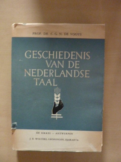 C. de Vooys - Geschiedenis van de Nederlandse taal, Boeken, Verzenden, Gelezen