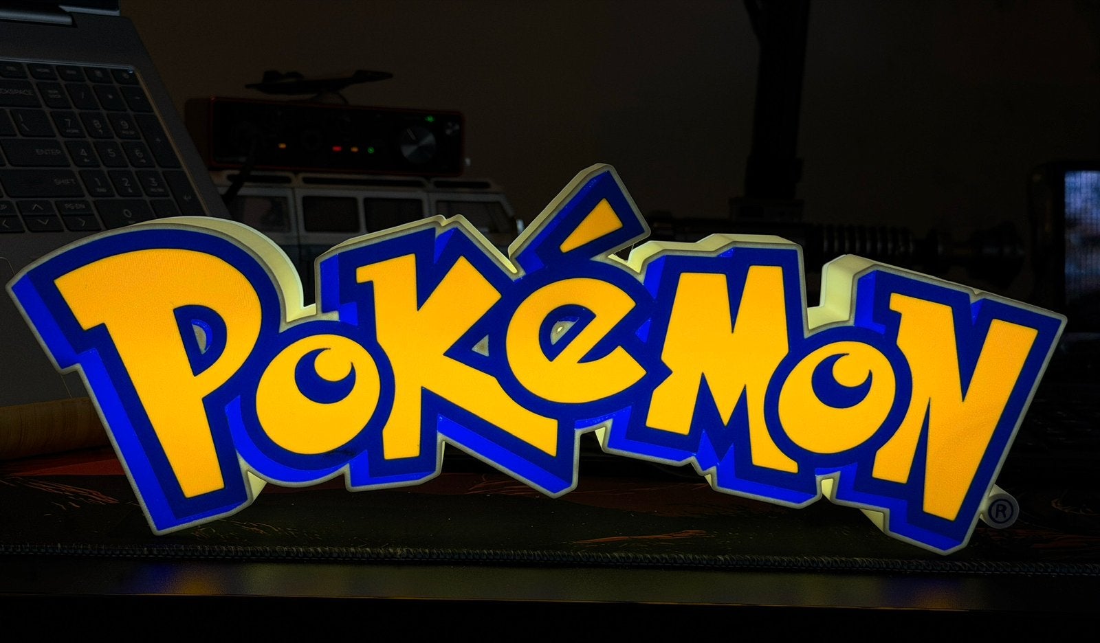 Pokemon lightbox, Tekstbord, Met ophangmogelijkheid, Nieuw, Ophalen of Verzenden