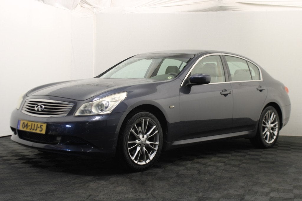 Infiniti G 37 AWD |Camera|Navi|Stoelverw.| (bj 2009), Auto's, Automaat, 3696 cc, Gebruikt, Beige