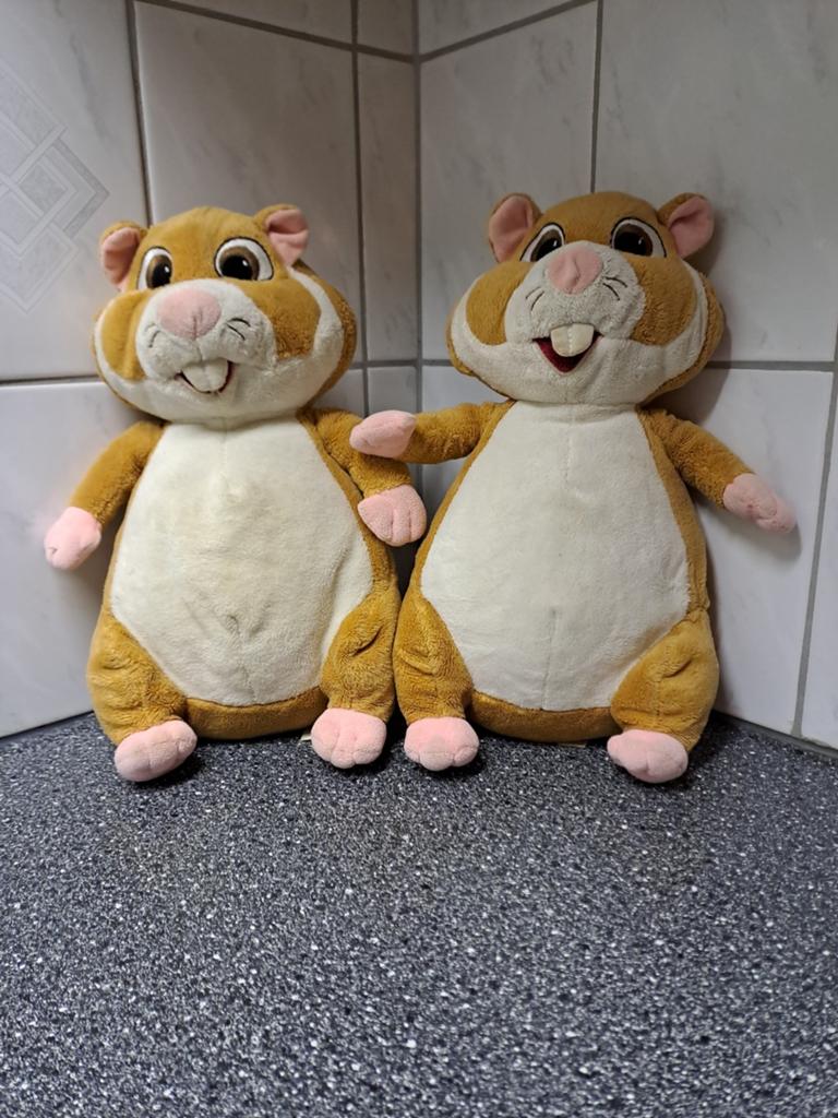2x hamster knuffel AH, Albert Heijn, Onbekend, Ophalen of Verzenden, Onbekend