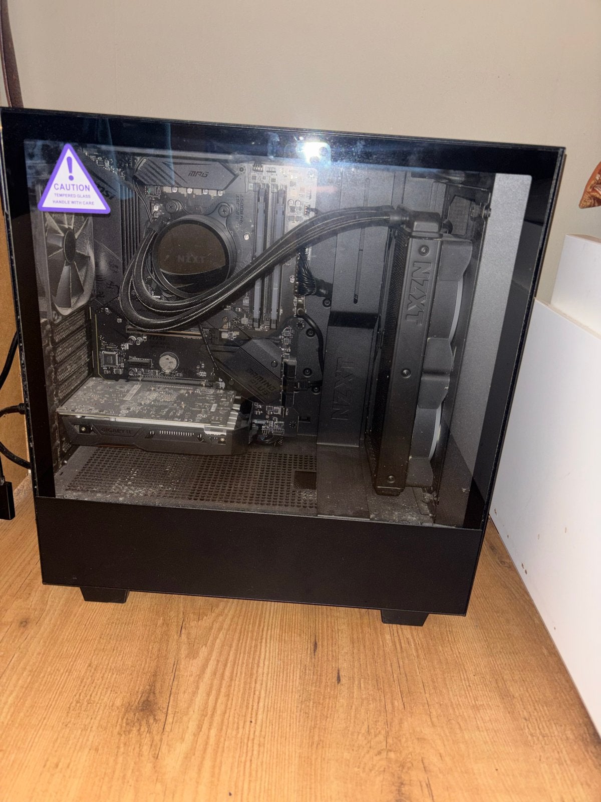 Gaming PC met NZXT waterkoeling amd 5 3600x rtx 1050 (m2458511644 ...