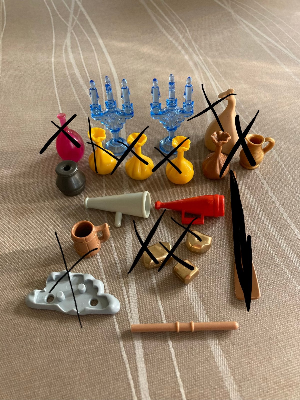 Playmobil piraten accessoires., Ophalen of Verzenden, Zo goed als nieuw