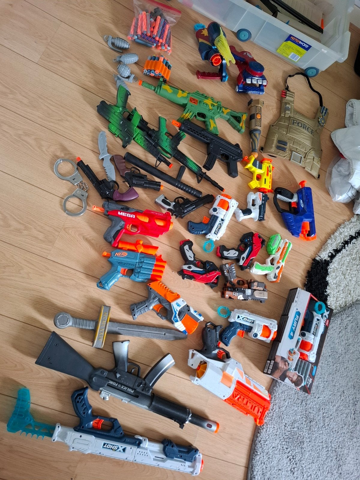Grote partij nerf Guns en speelgoed pistolen, Ophalen of Verzenden, Jongen of Meisje