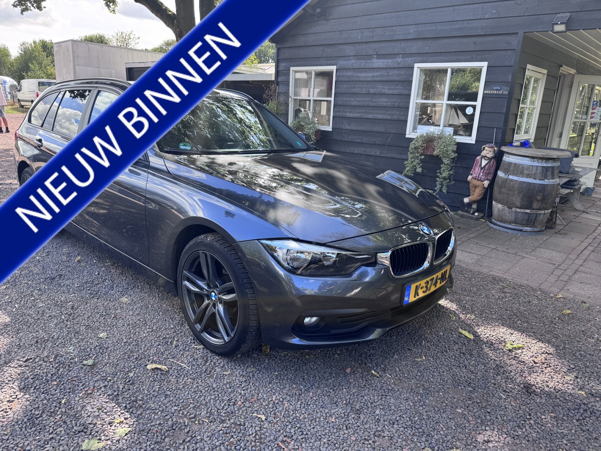 BMW 3 Serie Touring Shadowline 318d (bj 2016), Auto's, 745 kg, 4 cilinders, 23 km/l, Leder