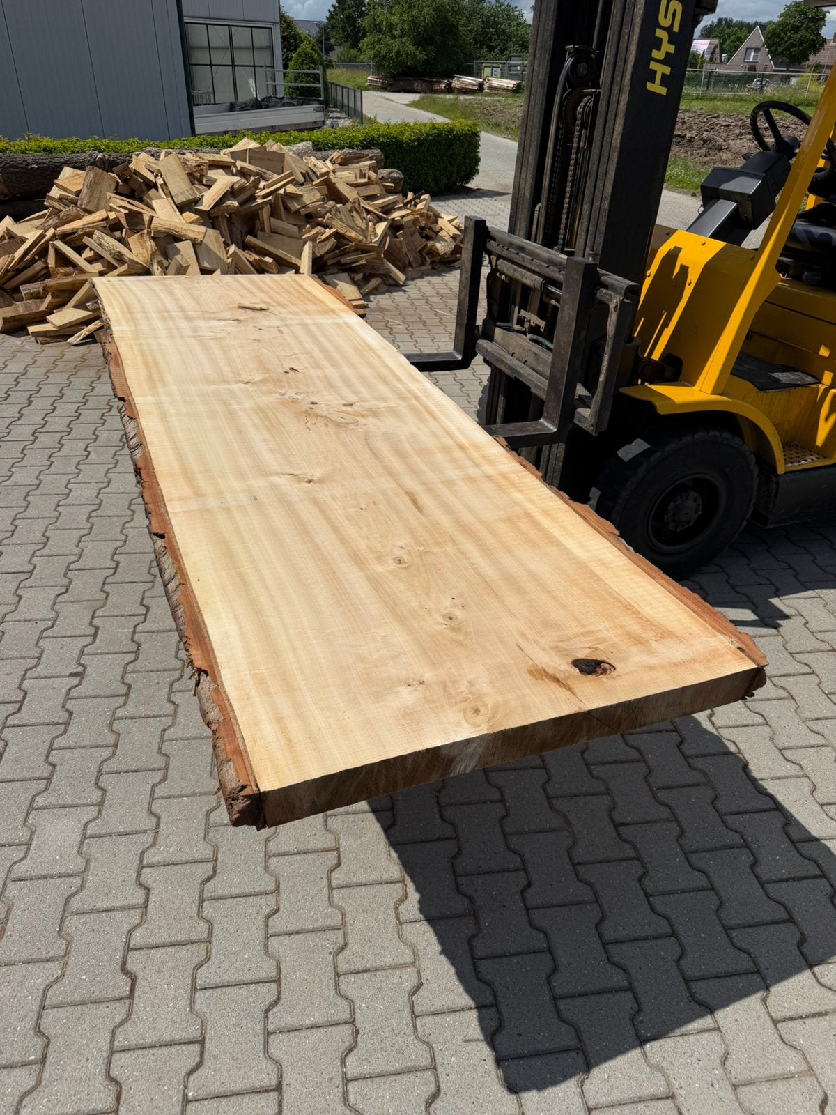 Grote tafel bladen 310x90x7cm !!, Tuin en Terras, Ophalen, Zo goed als nieuw, 250 cm of meer, Planken