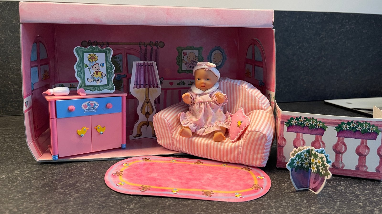 Mini baby born, Kinderen en Baby's, Speelgoed | Poppen, Ophalen, Gebruikt, Babypop