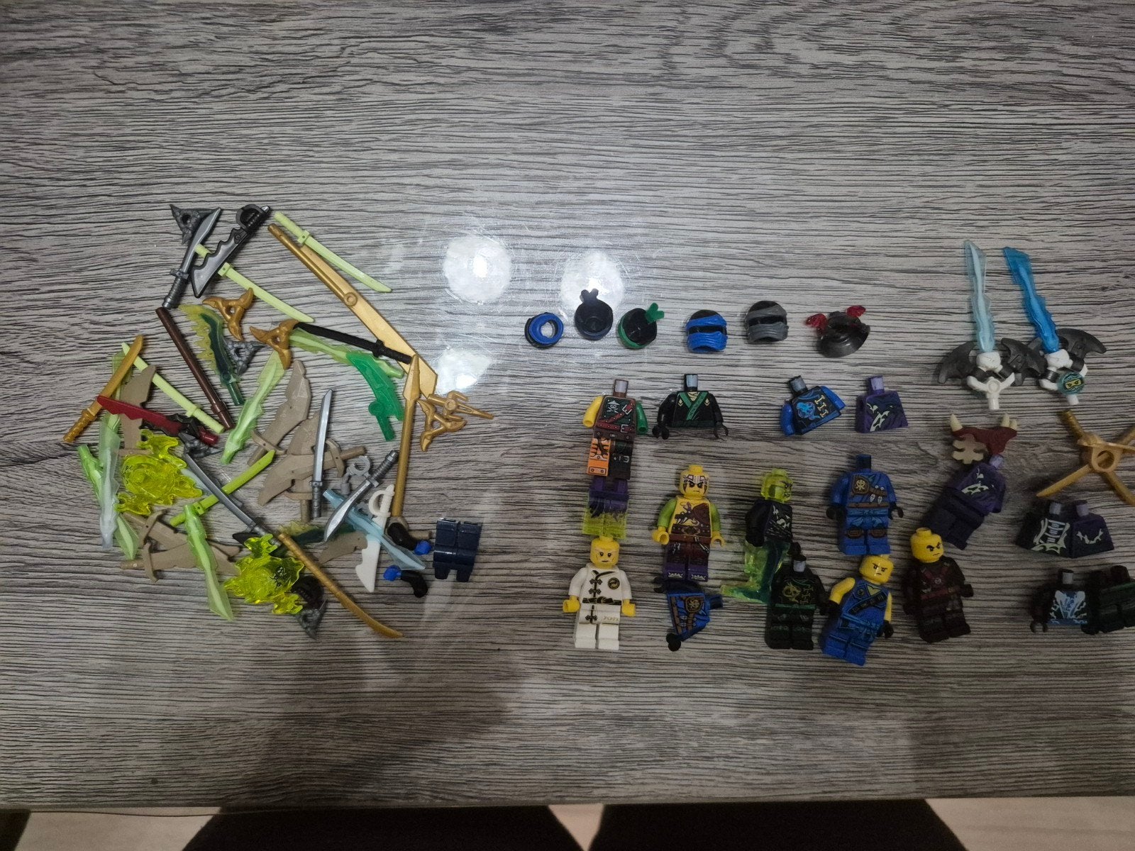 LEGO Ninjago minifiguren en accesoires, Ophalen, Inclusief instructies, Lego, Zo goed als nieuw