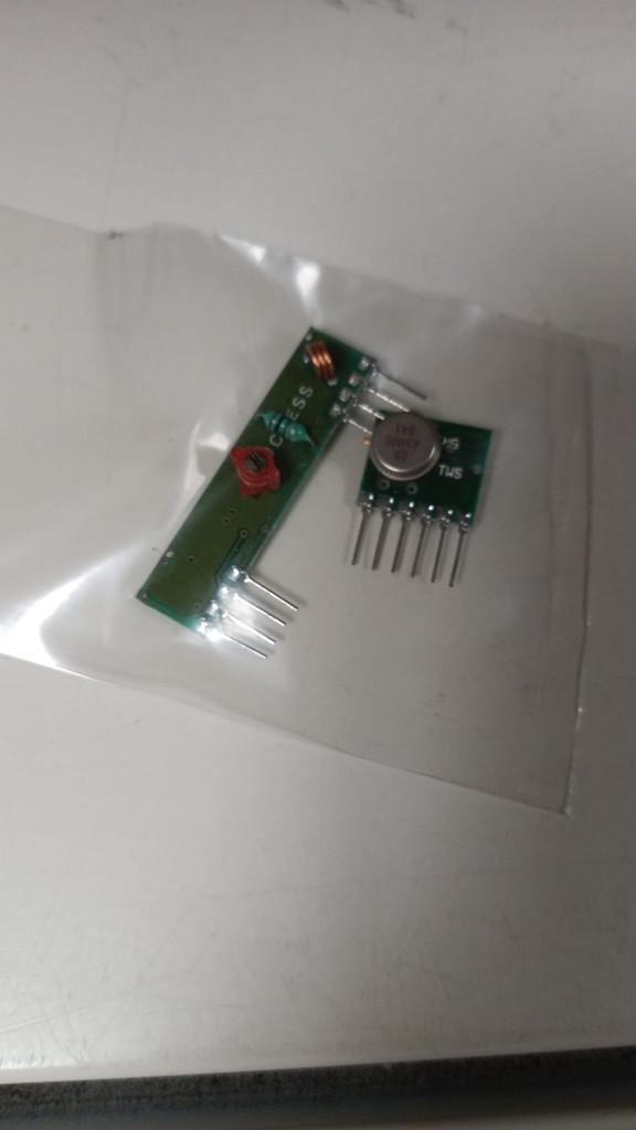 RF 433Mhz Zend/receive module, Ophalen of Verzenden, Nieuw