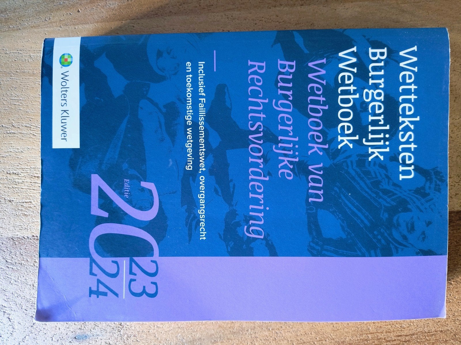 Wetteksten Burgerlijk Wetboek 2023-2024, Boeken, Ophalen of Verzenden, Zo goed als nieuw, Wolters Kluwer
