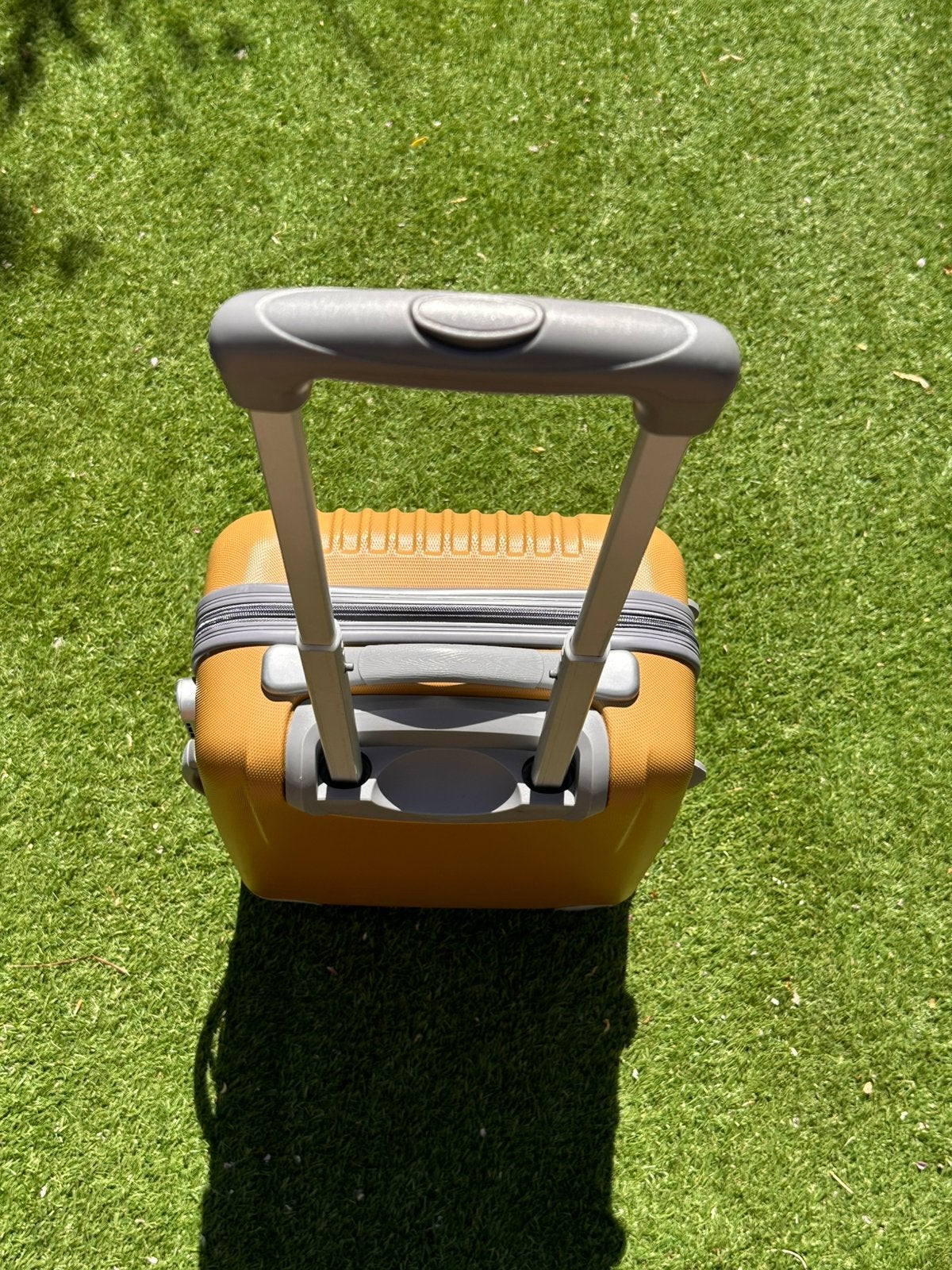 Norländer Bright Line Trolley Gold Koffer 40.5x22.5x58 cm, Ophalen of Verzenden, Zo goed als nieuw, Hard kunststof, Wieltjes