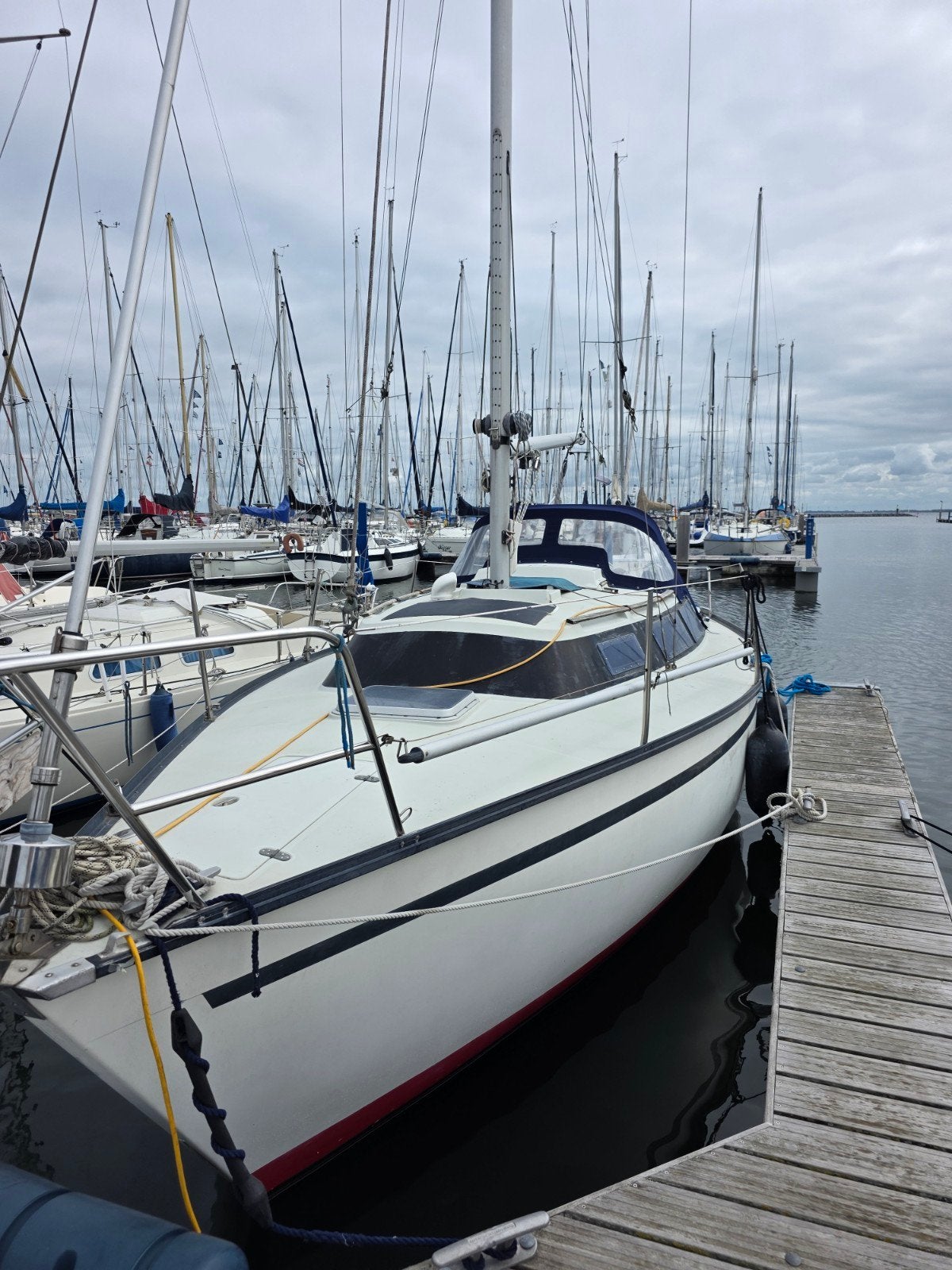 dufour 2800 kajuitzeiljacht, Watersport en Boten, Kajuitzeilboten en Zeiljachten, Ophalen, Gebruikt, 1.90 meter, Binnenboordmotor