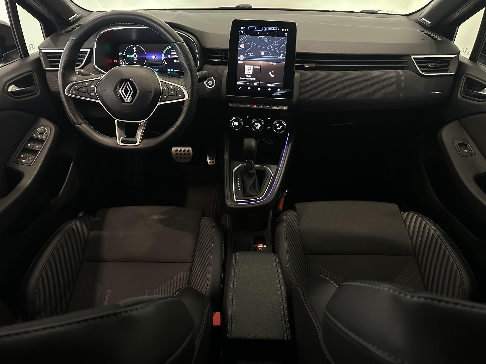 Renault Clio 1.6 E-Tech Full Hybrid 145 Esprit Alpine | BOSE, Gebruikt, Met garantie (alle), Blauw, Leder en Stof
