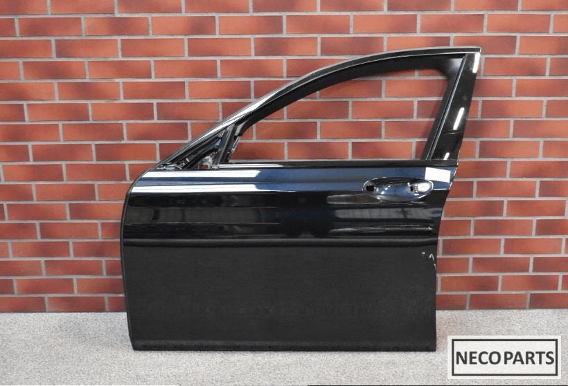 BMW 7 G12 PORTIER DEUR LINKS KLEUR 416 CARBONSCHWARZ, Gebruikt, -, Ophalen of Verzenden, Achter