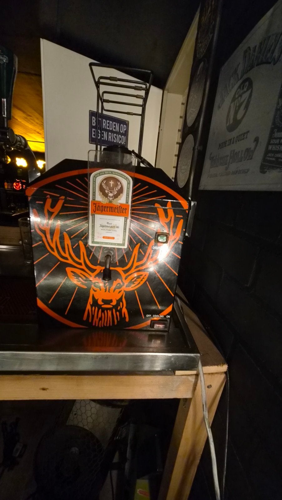 Jägermeister tapmachine - Perfect voor feesten!, Ophalen of Verzenden
