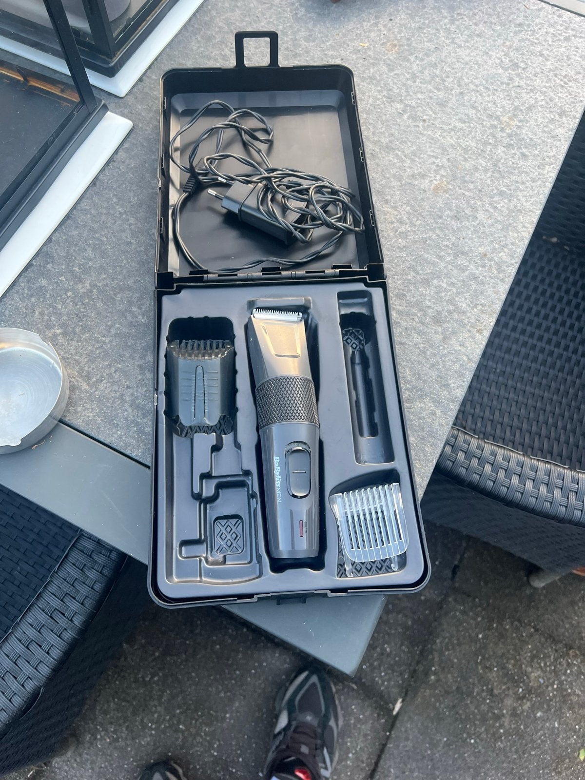 BaBylissMEN Tondeuse/Trimmer met accessoires, Ophalen of Verzenden, Gebruikt, Scheren en Epileren