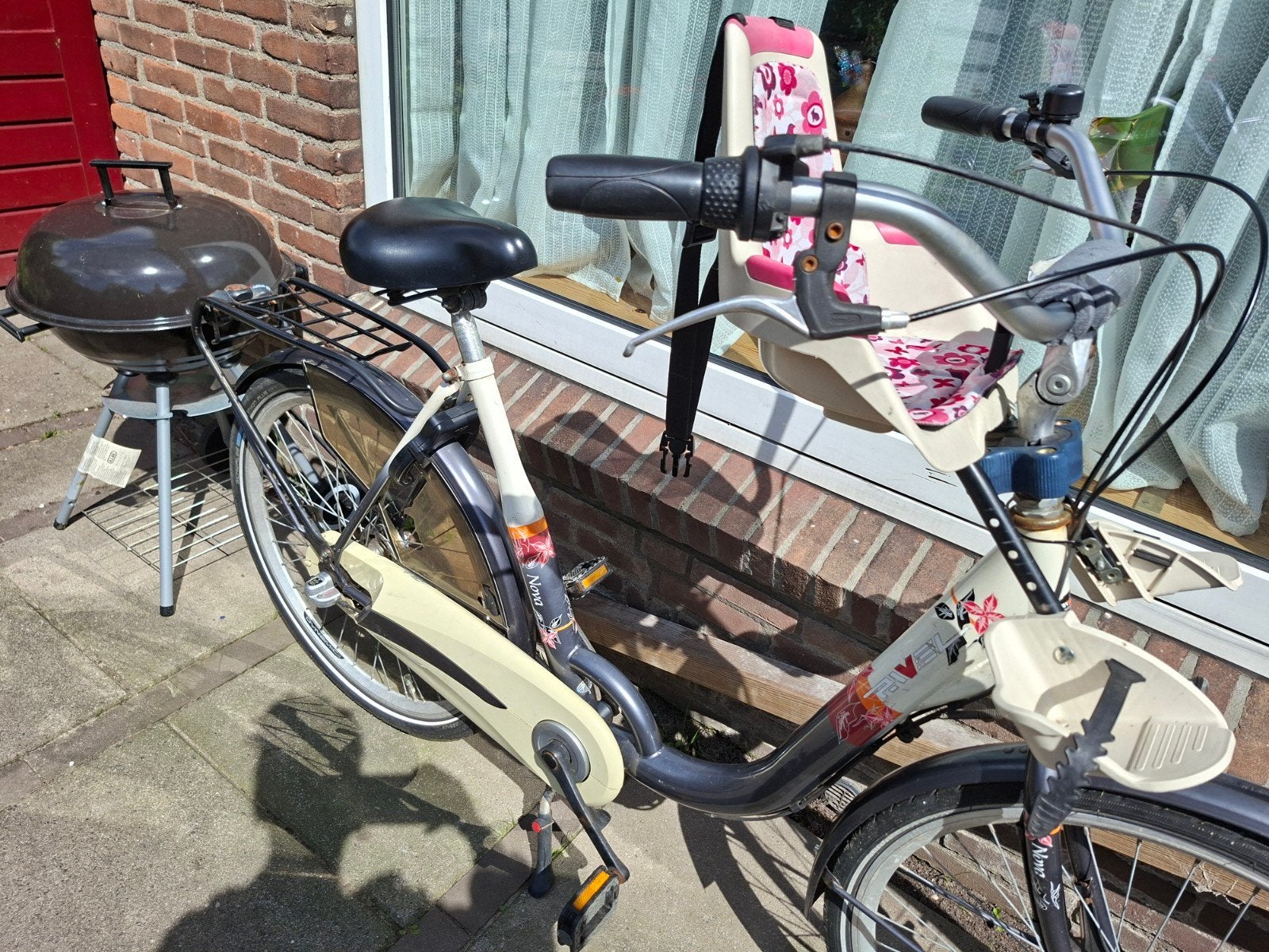 Moederfiets , kan nog prima een ronde mee !, Fietsen en Brommers, Fietsen | Tandems, Ophalen, Minder dan 10 versnellingen, Gebruikt
