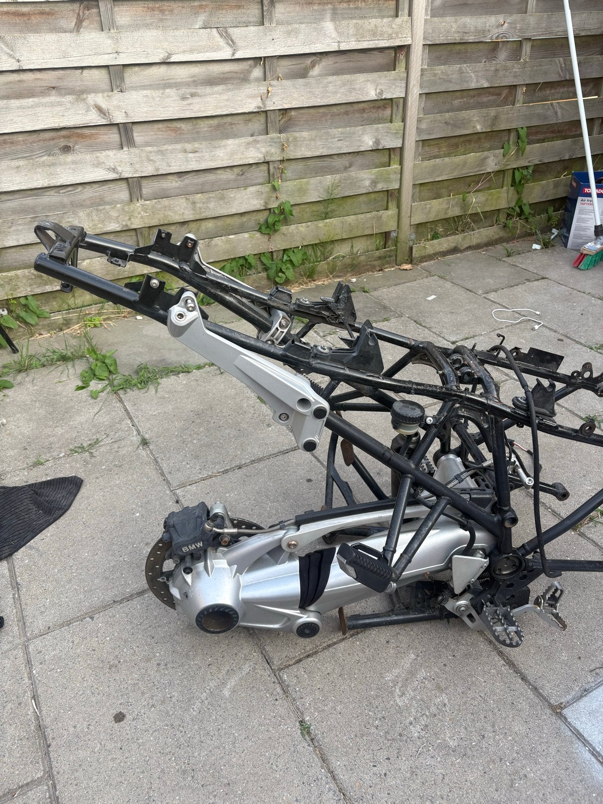BMW R1200 2012 Achterframe / Cardan Achterbrug, Ophalen, Gebruikt