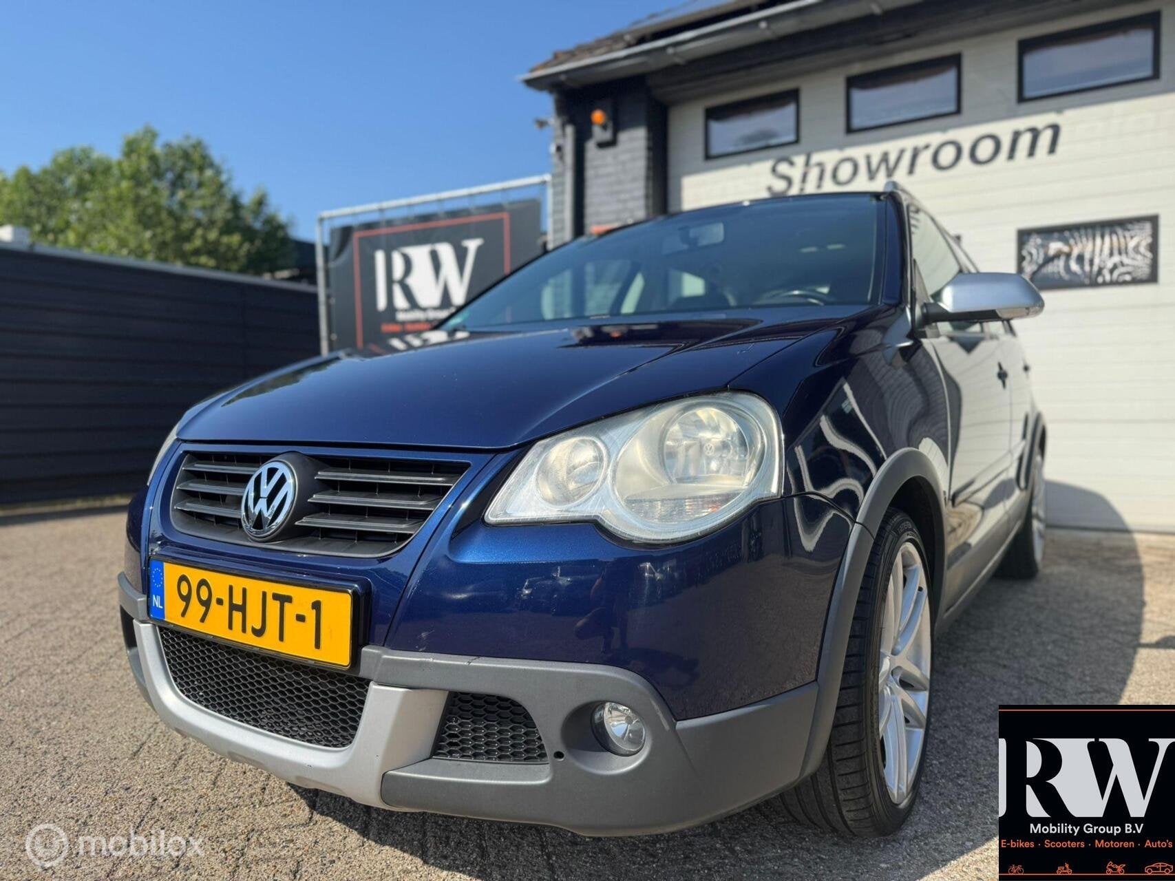 Volkswagen Polo 1.2-12V Cross *NAP*CRUISE*A/C*TREKHAAK*, Auto's, Volkswagen, 1057 kg, Blauw, 1198 cc, Origineel Nederlands