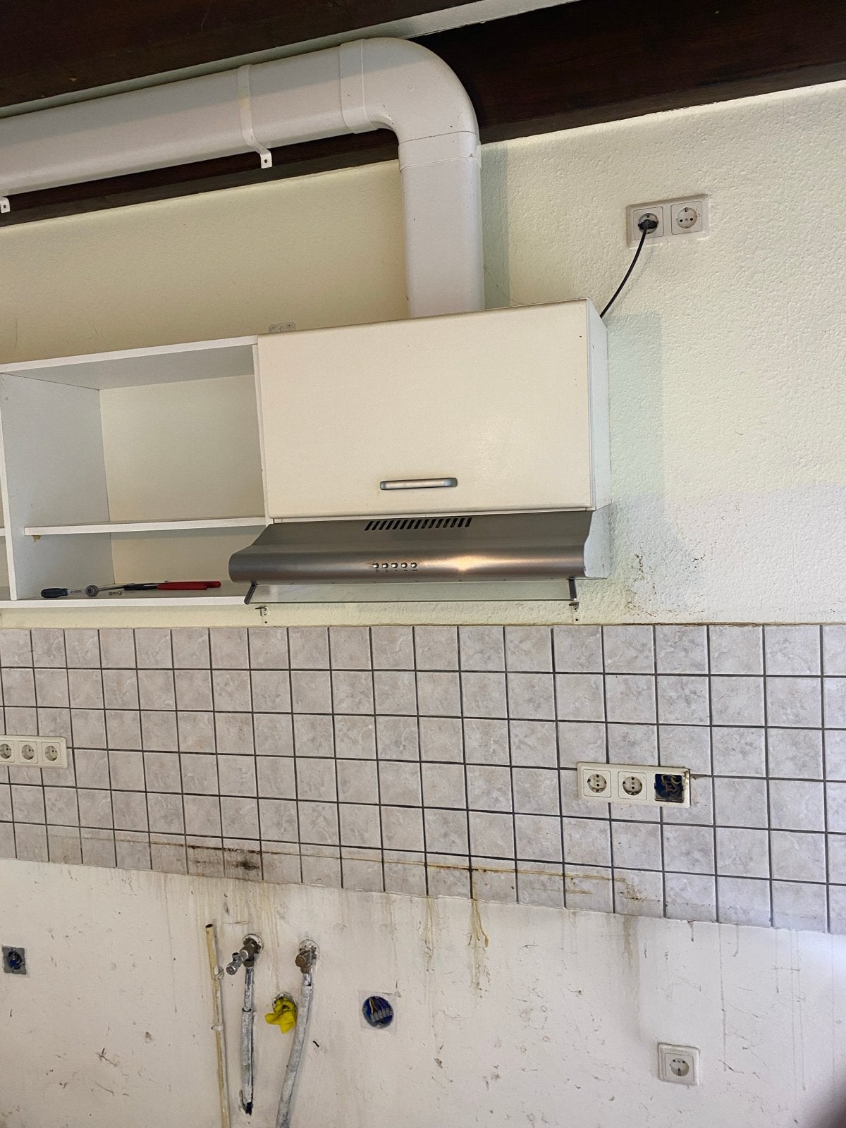 Nette RVS Afzuigkap - Onderbouw, Ophalen, Gebruikt, Minder dan 200 m³ per uur, Onderbouw afzuigkap