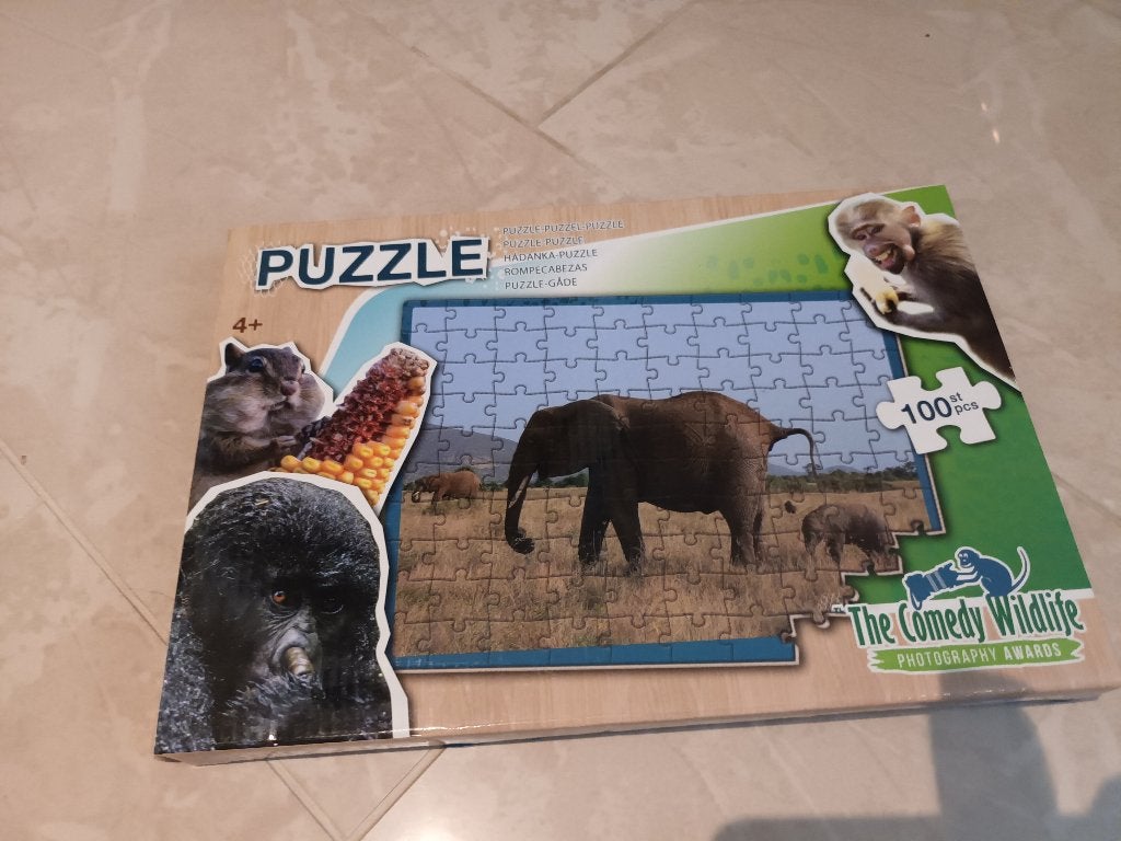 Puzzel 100 stukjes, Ophalen of Verzenden, Meer dan 50 stukjes, Zo goed als nieuw, 6 jaar of ouder