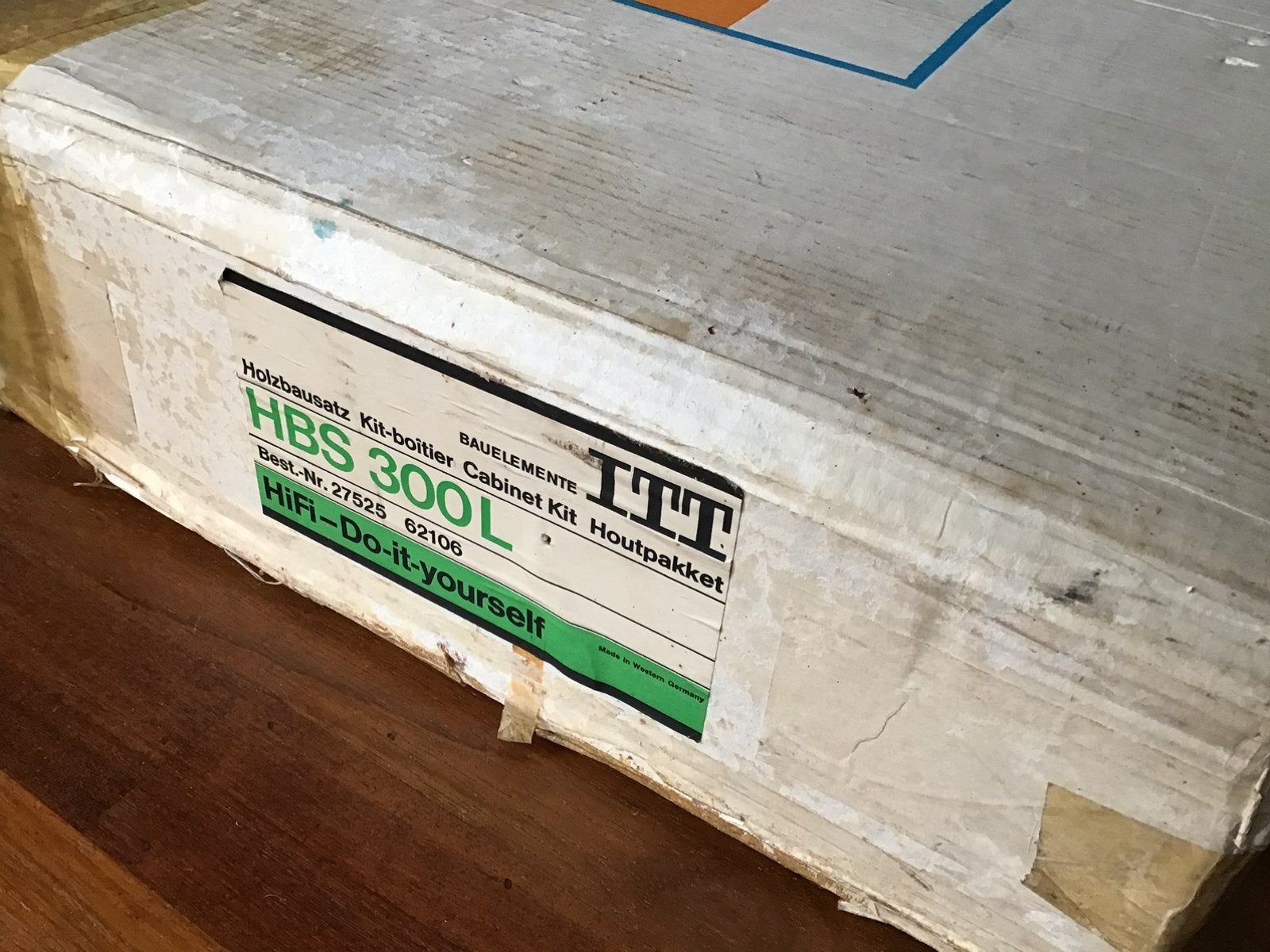 ITT HBS 300L HIFI-Do-it-yourself luidspreker bouwpakket, Ophalen, Nieuw, Minder dan 60 watt, Overige merken